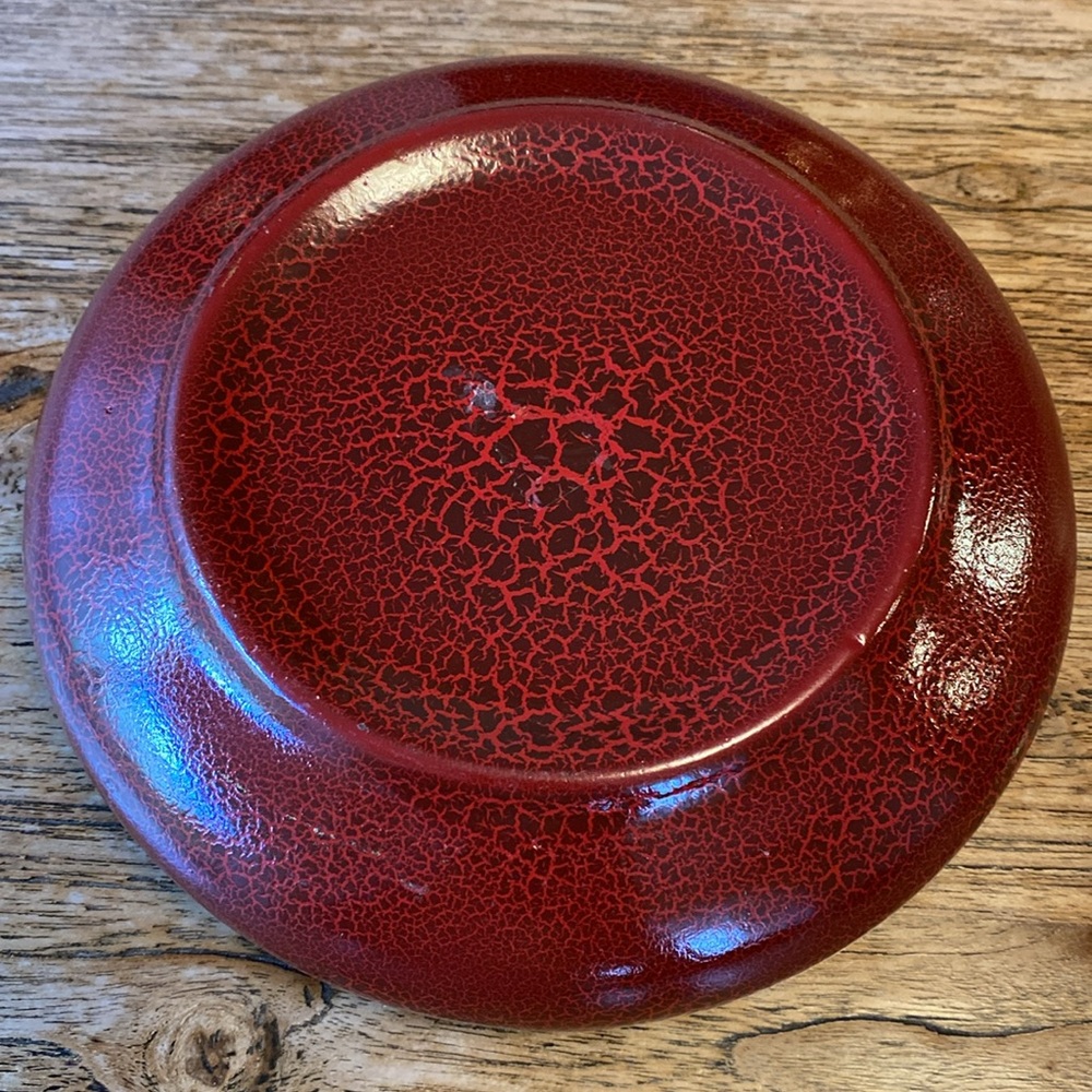 Asian Design Ceramic Container w/Lid - Picture 6 of 15